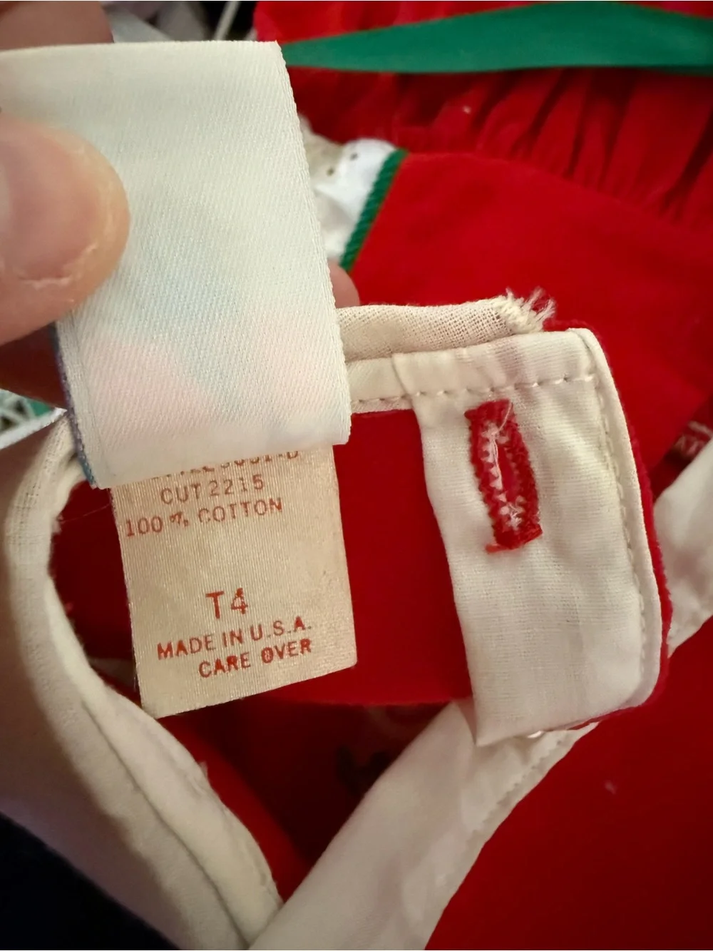 Vintage Toddle Tyke Christmas Dress